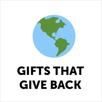 gifts that give back | Charitable Gift Ideas | Gift Guide