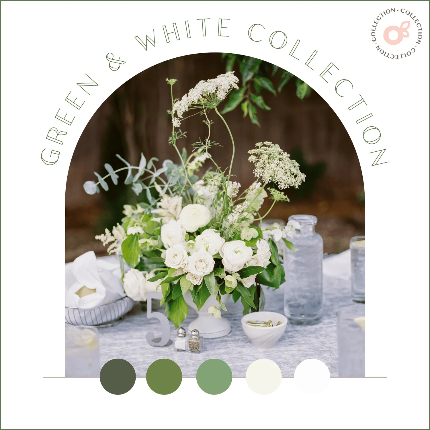 Bloom Culture Flowers - DIY Floral Collections - Green + White