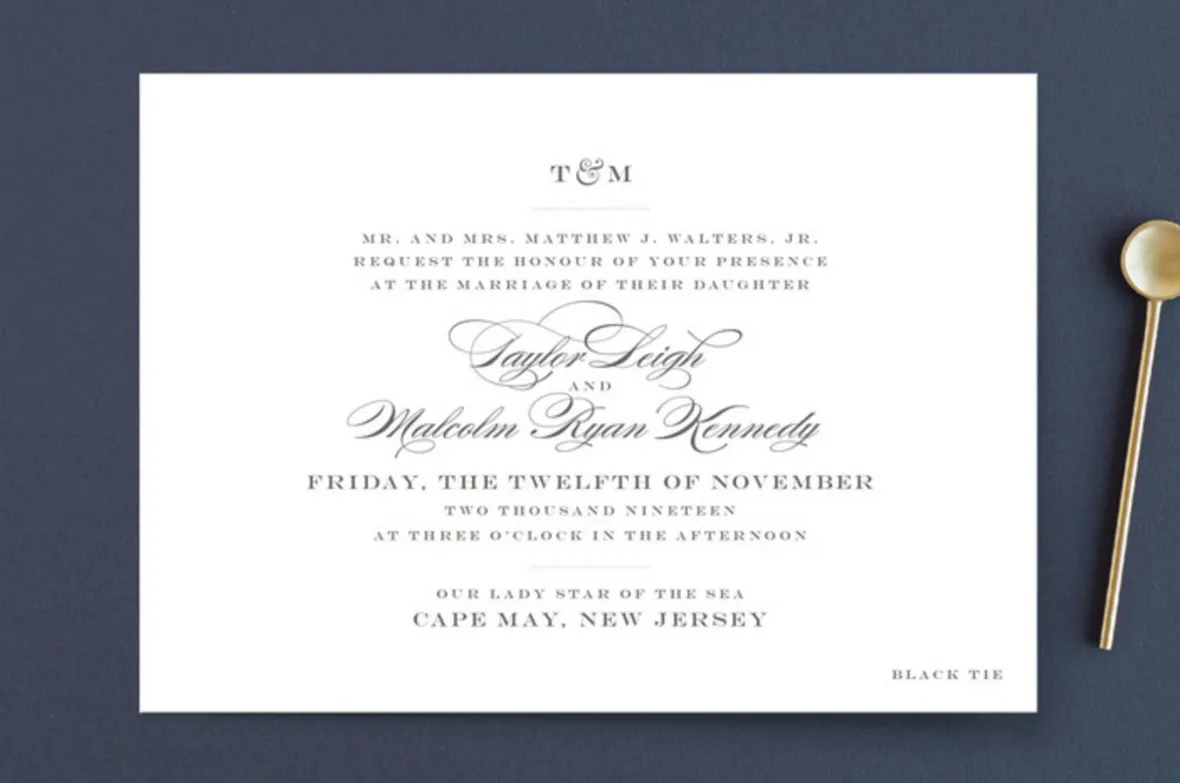 minted wedding invitations