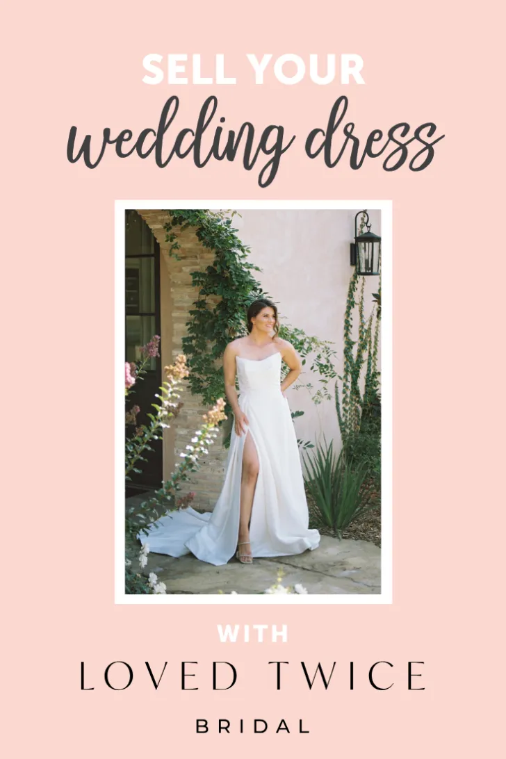 sell your wedding dress- loved twice bridal