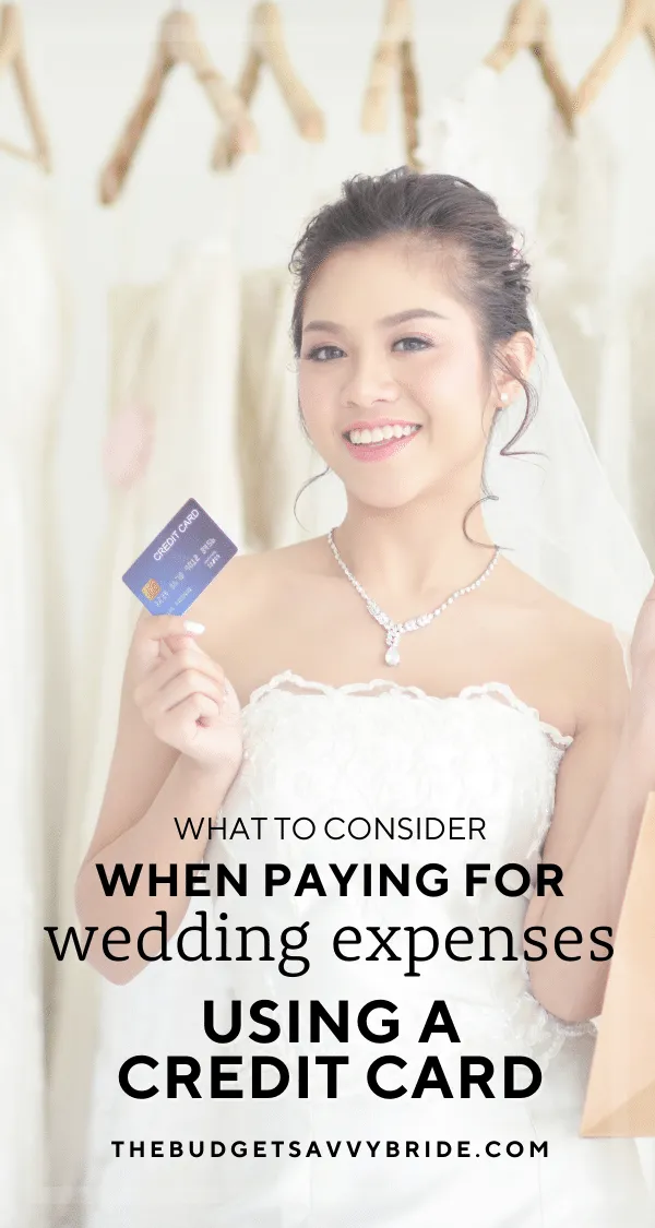 How are you planning to pay for your wedding? Let's explore the pros and cons of paying for your wedding expenses on a credit card. 