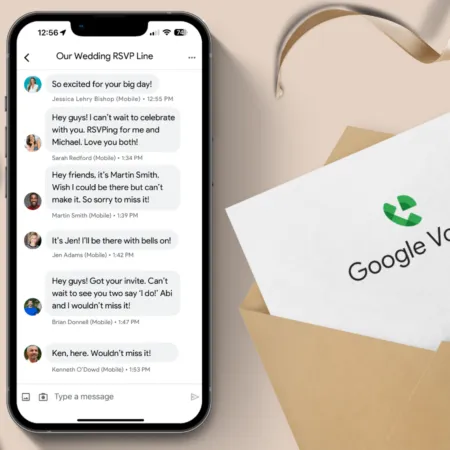 How to Use Google Voice as Your Wedding RSVP Line