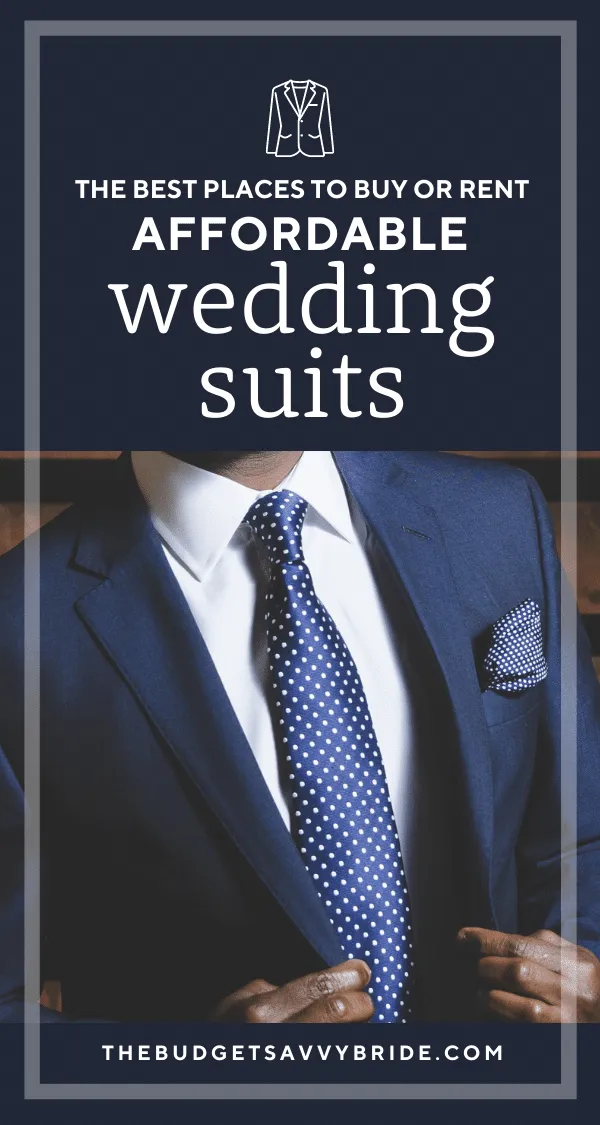 the best places to buy affordable wedding suits