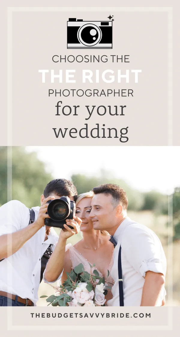 Choosing the right wedding photographer is a crucial decision in your wedding planning. Don't miss these tips for picking the right photographer for your big day.