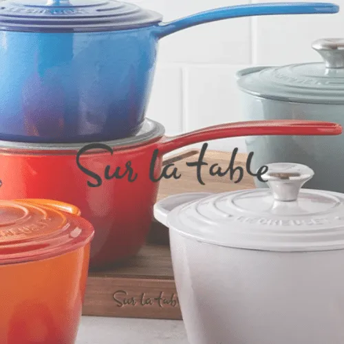 sur la table wedding registry